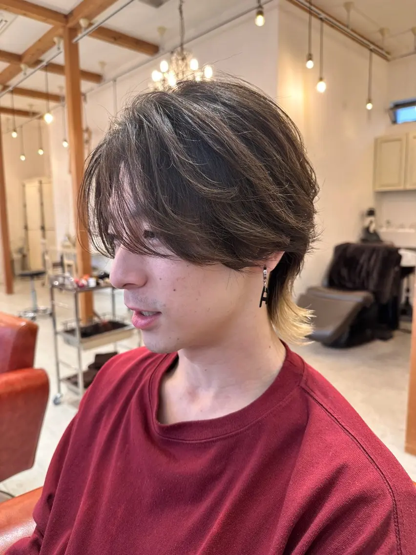 ミディアム NISHI （ニシ）のヘアスタイル
