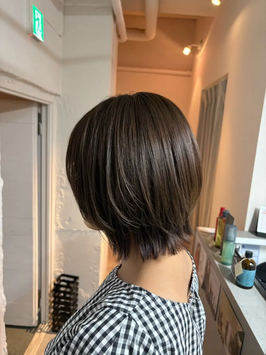 ショート カット ヘアカラー tokute 中野真咲🐺のヘアスタイル