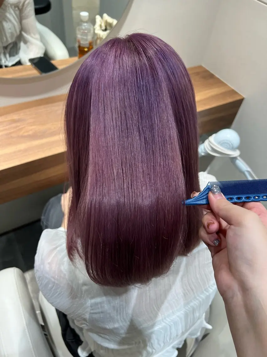 ミディアム トリートメント オタク特化美容師💟 チバコナツのヘアスタイル
