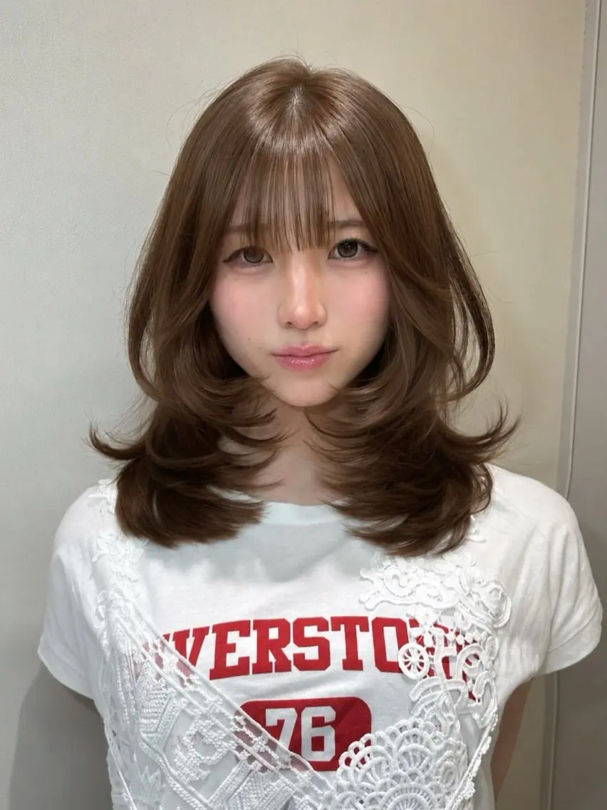 ミディアム toco.⋆𝜗𝜚 / レイヤーボブ໒꒱のヘアスタイル