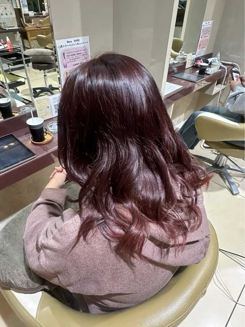 カラー ヘアカラー カラーモデル募集中/ 川本桃華のヘアスタイル