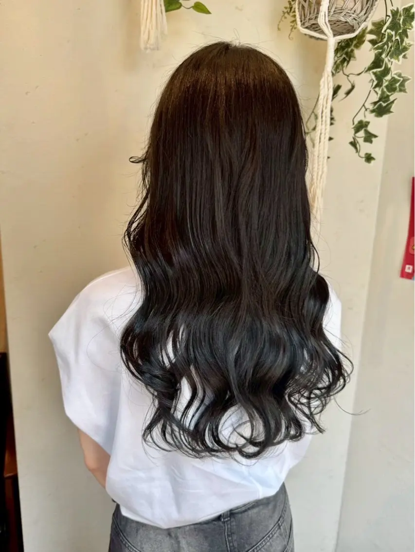 ロング パーマ カット パーマ トリートメント 髪質改善パーマ/ Natsumiのヘアスタイル