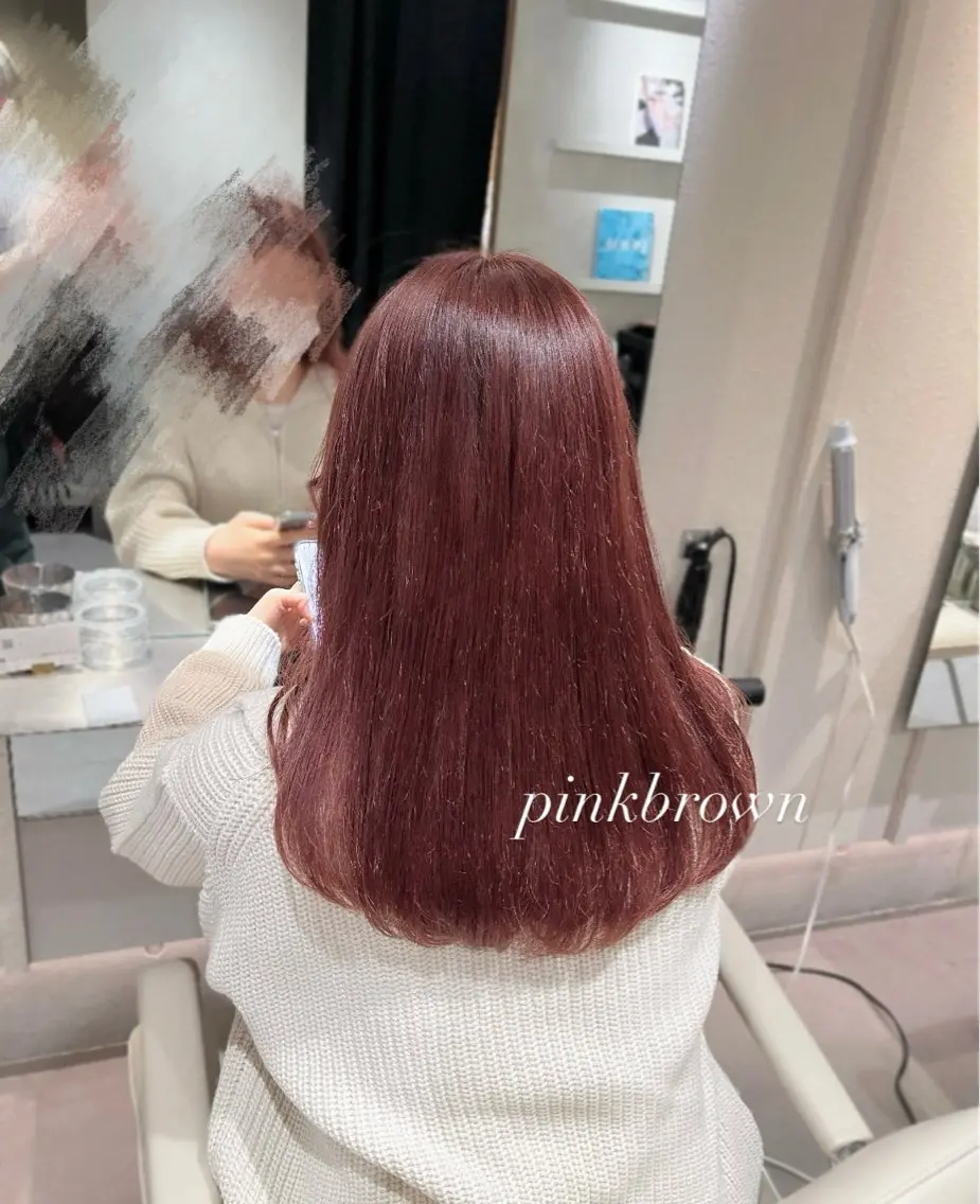 【🩵ྀིブリーチリタッチ🩵ྀི】1ブリーチリタッチ＋艶カラー(TR配合✨️)➕トリートメント(ブリーチ回数１回の方)の写真