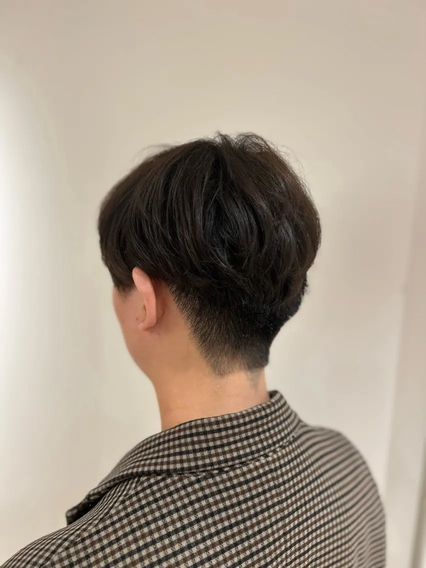 メンズ 刈り上げ 透明感カラー 🎀せいかのヘアスタイル