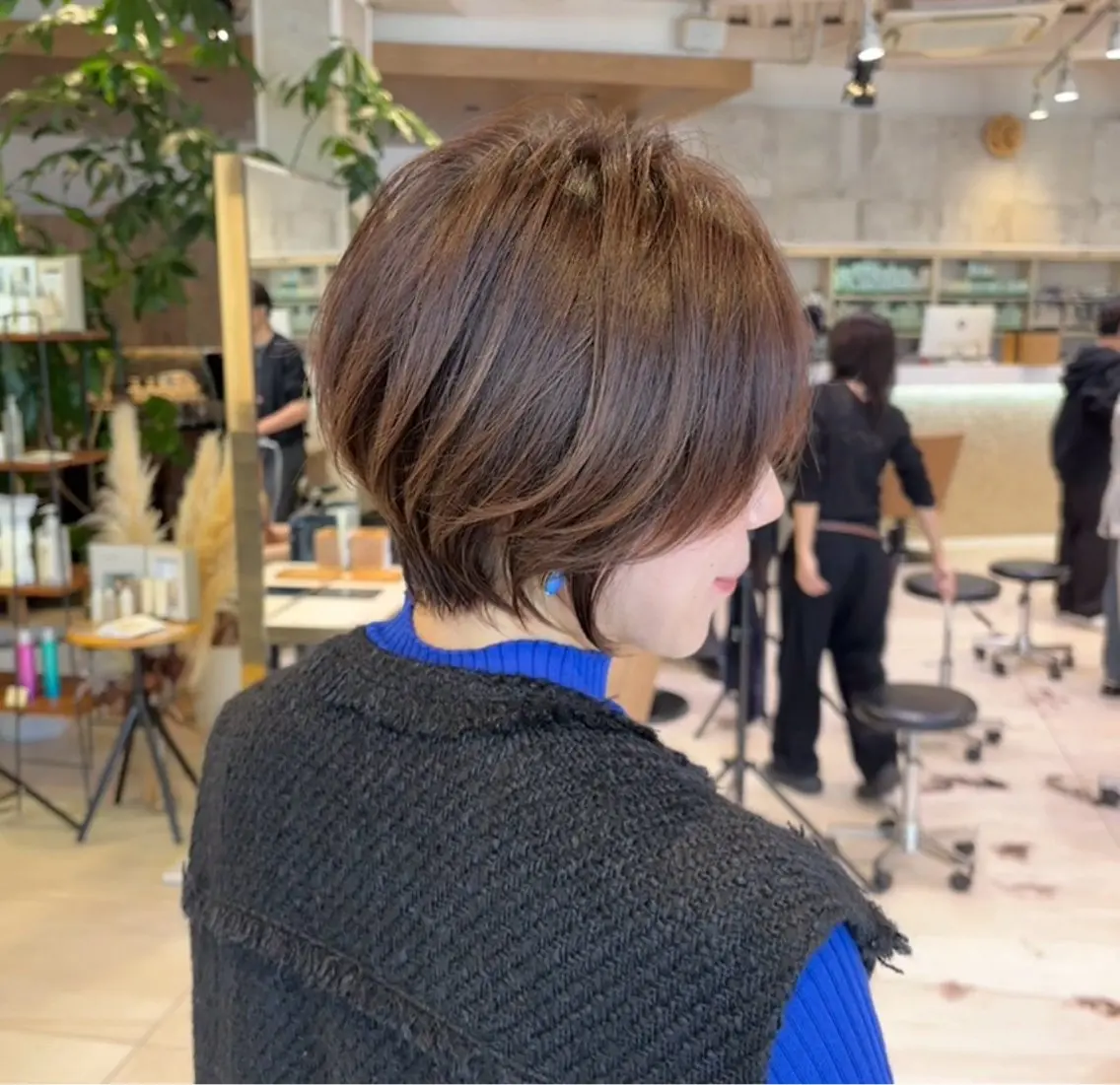 ショート 透明感カラー🌿‬ 似合わせ特化/‬荒砂のヘアスタイル