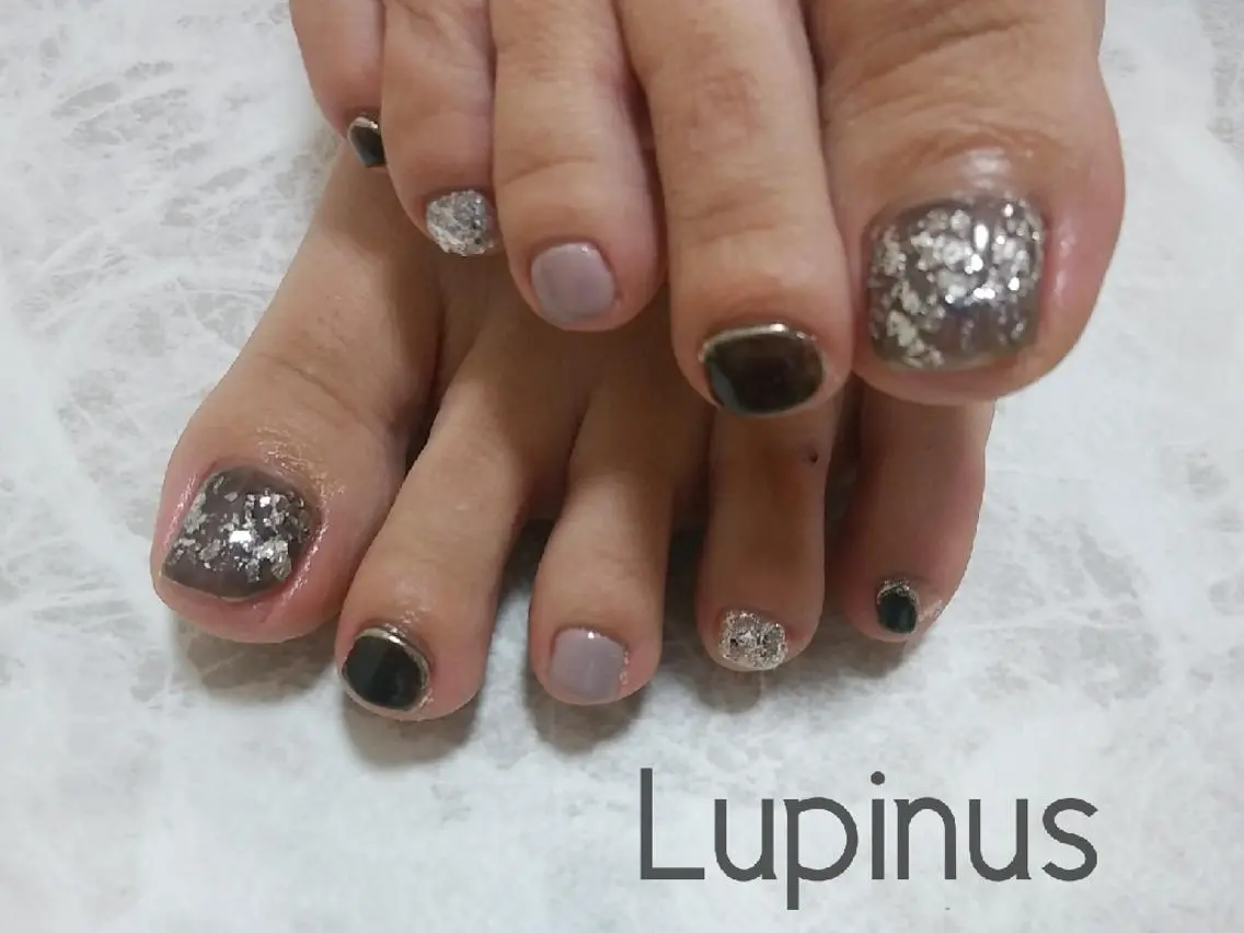 ネイル フットネイル Lupinus ルピナスのネイルデザイン