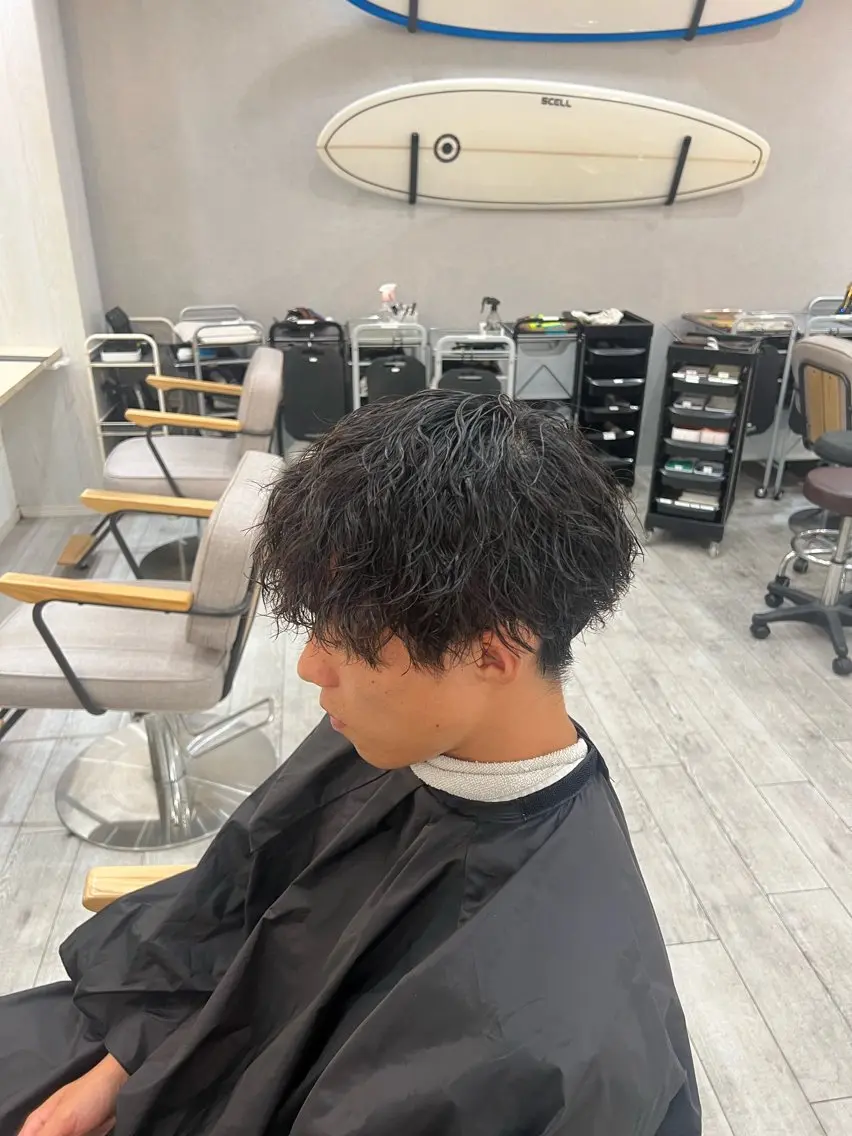 メンズ 坂口 宗のヘアスタイル