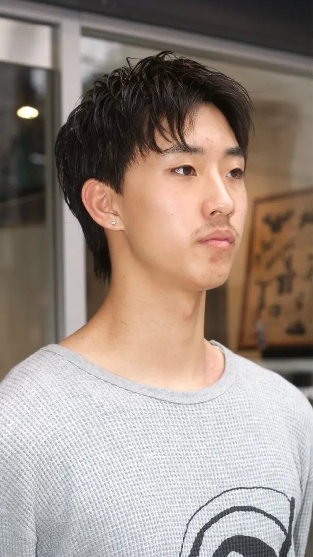 ショート メンズ 矢野 晴太郎のヘアスタイル