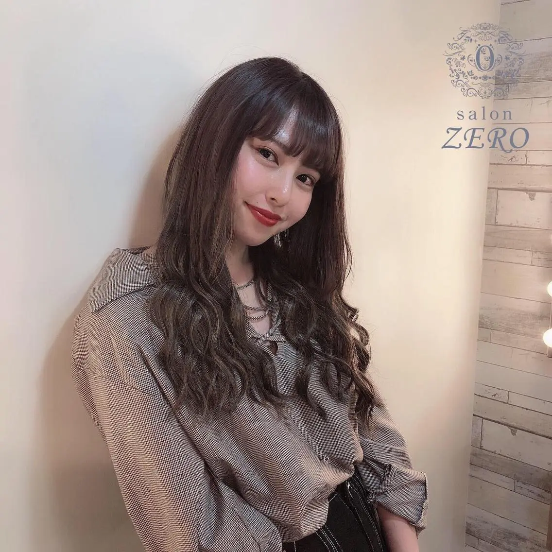 ロング カラー ヘアアレンジ Hair Make Salon ZEROのヘアスタイル