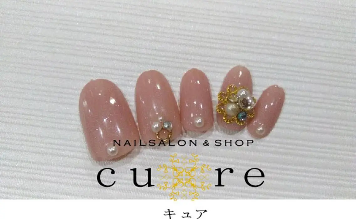 ネイル ジェルネイル ネイルサロン Cureのネイルデザイン