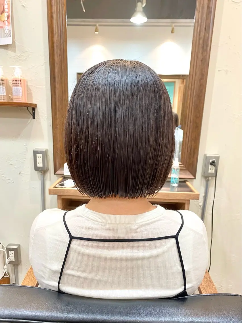 ショート ボブ ショートヘア カット ショート/ボブ/ メンズ/縮毛矯正のヘアスタイル