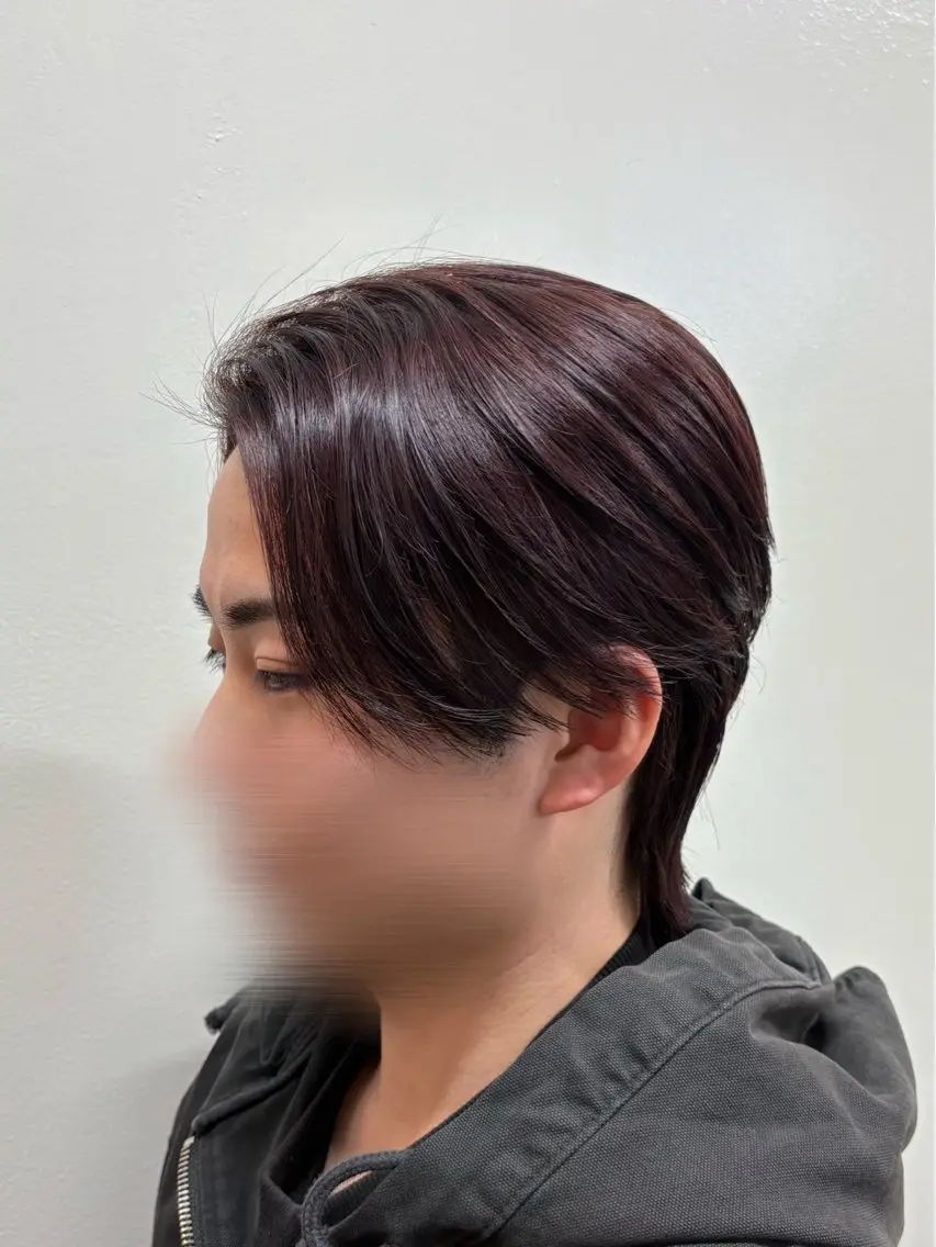 ミディアム カラー メンズ ヘアカラー 垢抜けメンズ特化✨ マキシ✨のヘアスタイル