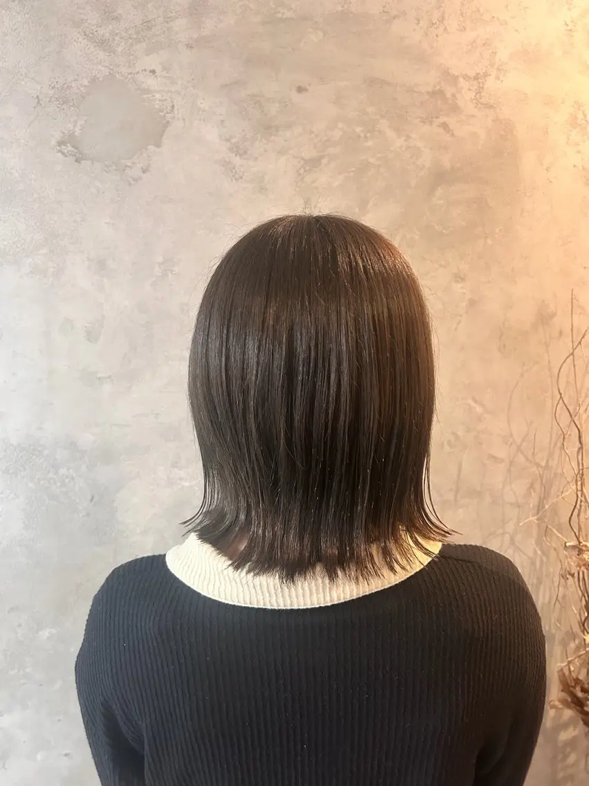 ミディアム 冨松 稜平のヘアスタイル