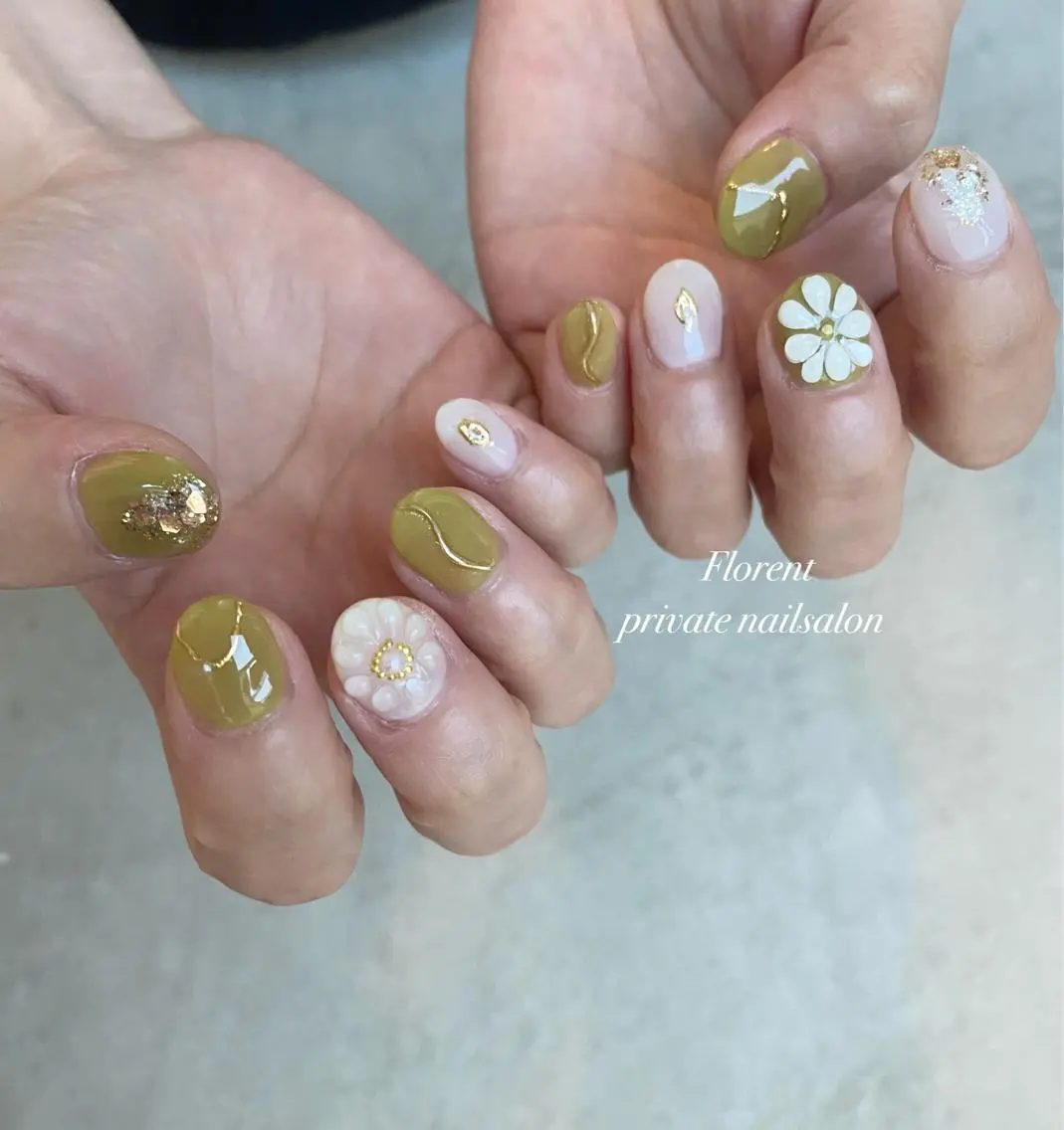 ネイル ハンドネイル florent nailのネイルデザイン