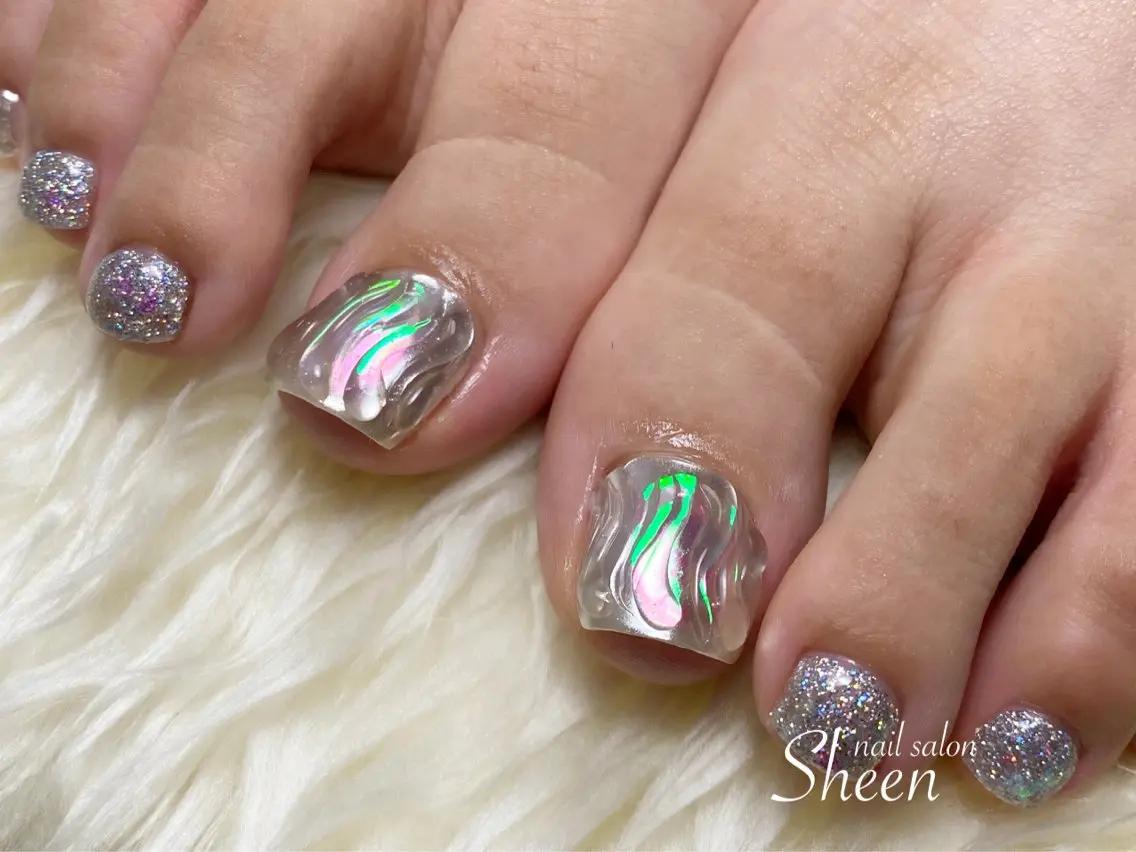 ネイル フットネイル ネイルサロン sheenのネイルデザイン