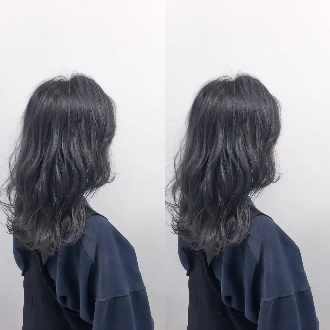 ロング カラー カット ヘアカラー トリートメント なんば髪質改善カラー Ardoreのヘアスタイル