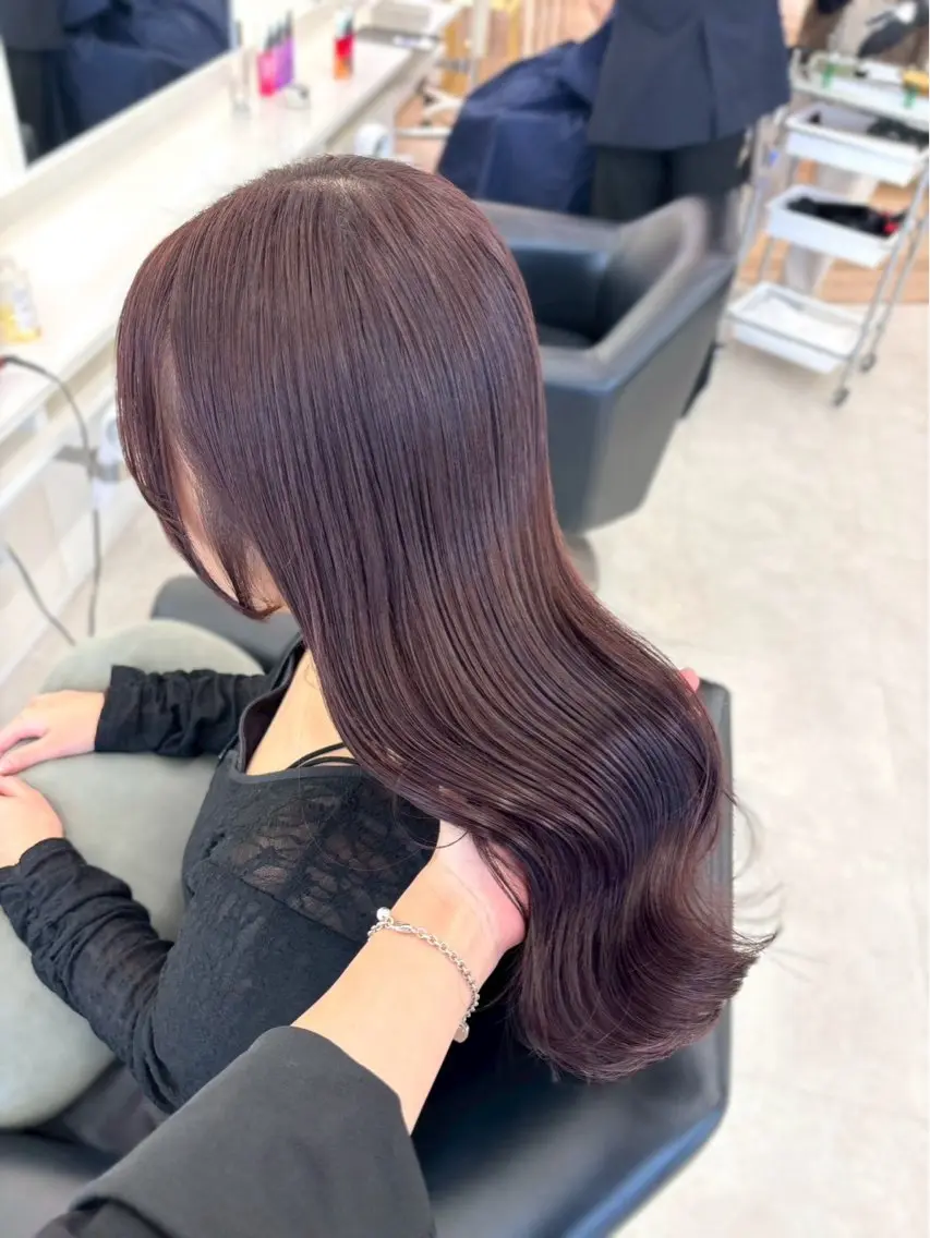 ロング カラー ヘアカラー ParveMix┊ 太田 千尋🎀🪽のヘアスタイル