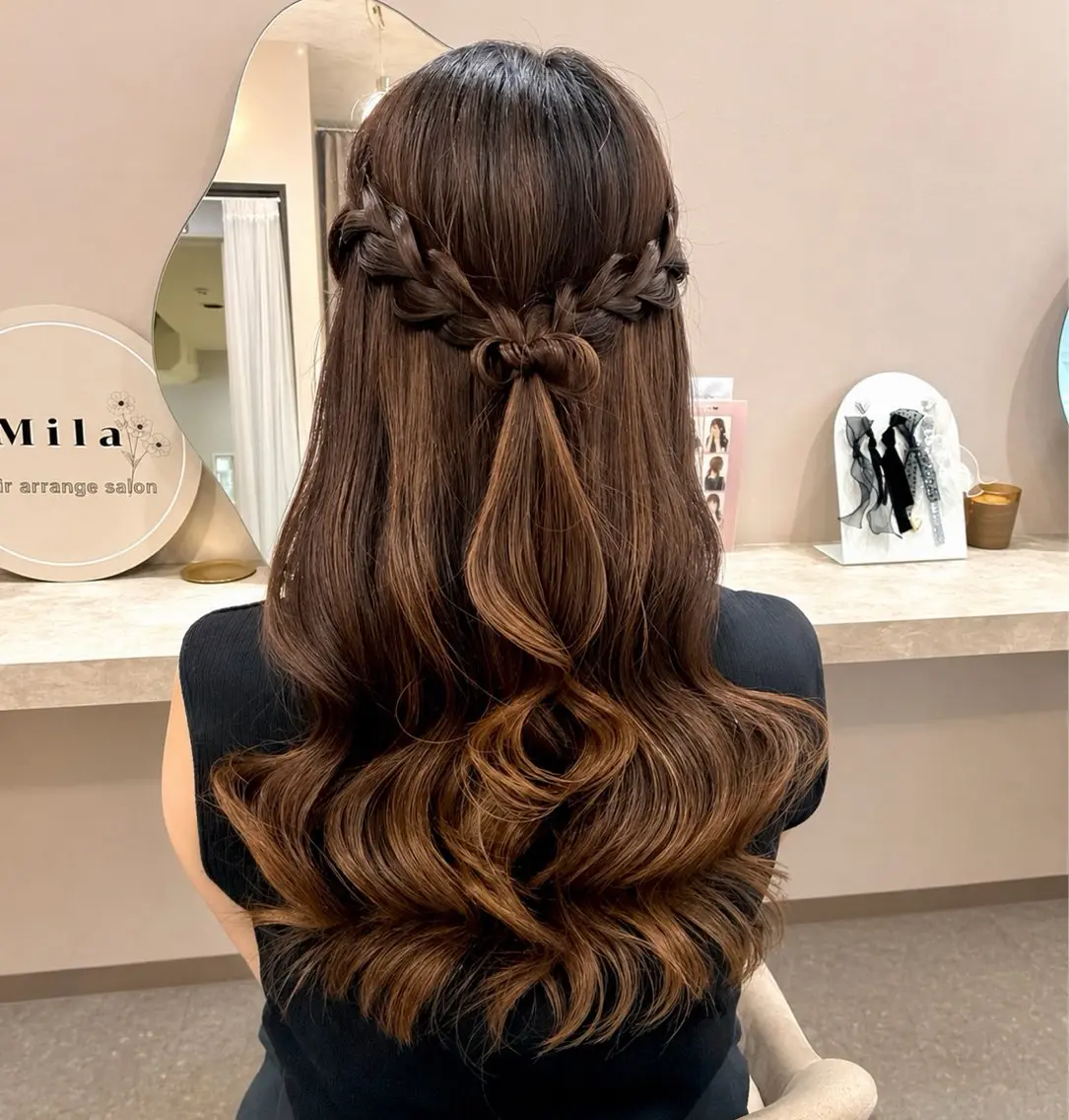 ヘアアレンジ Mila Makiのヘアスタイル