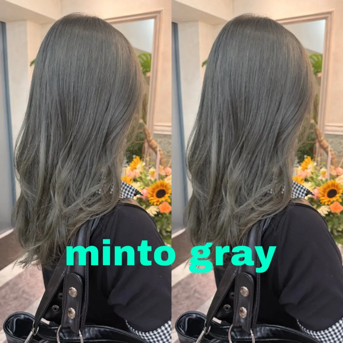 ミディアム カラー カット ヘアカラー トリートメント ブリーチなしWカラー Honokaのヘアスタイル