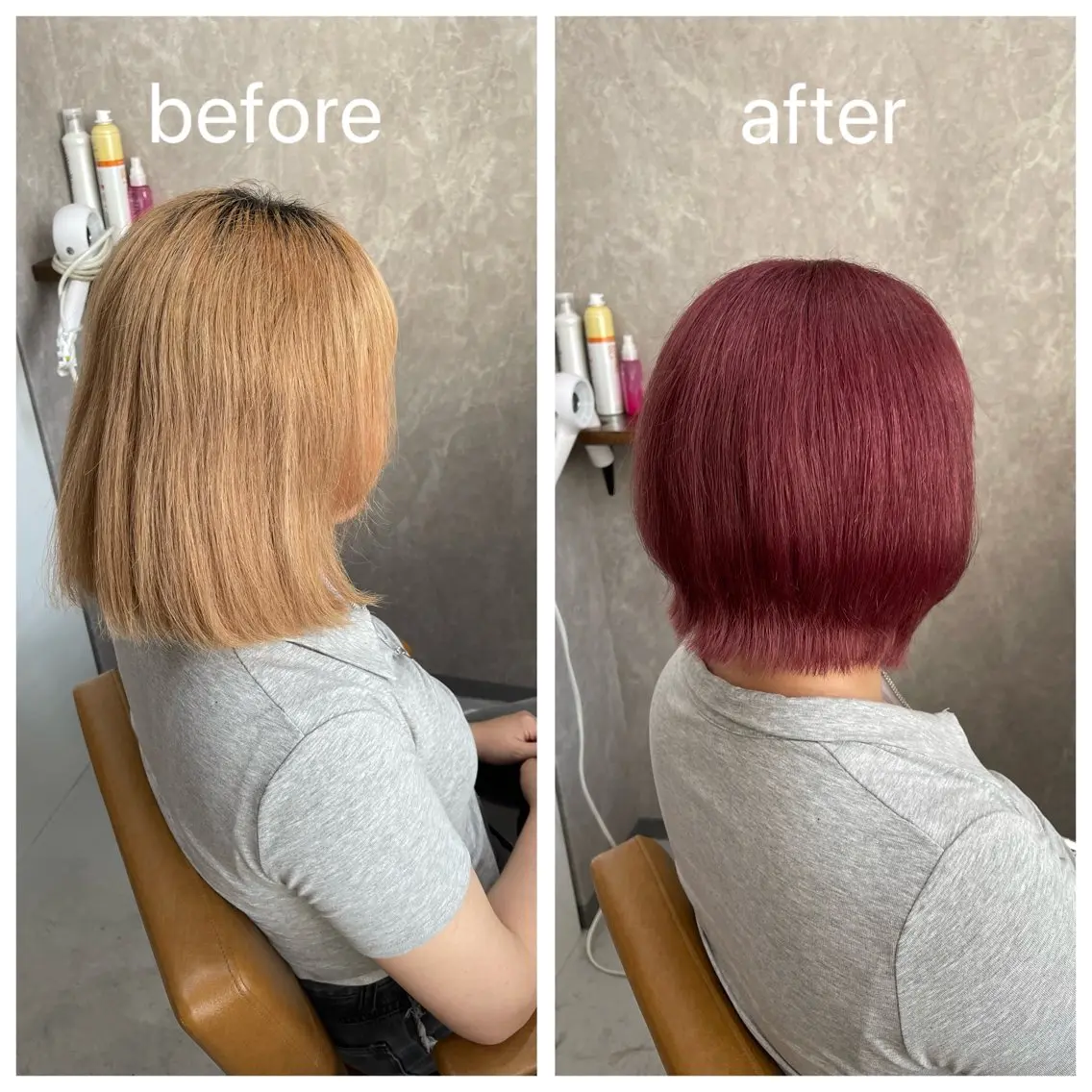 カラー ブリーチ ラベンダーカラー ピンクカラー ピンクラベンダー カット ヘアカラー Maison Toi 山﨑 麻生のヘアスタイル