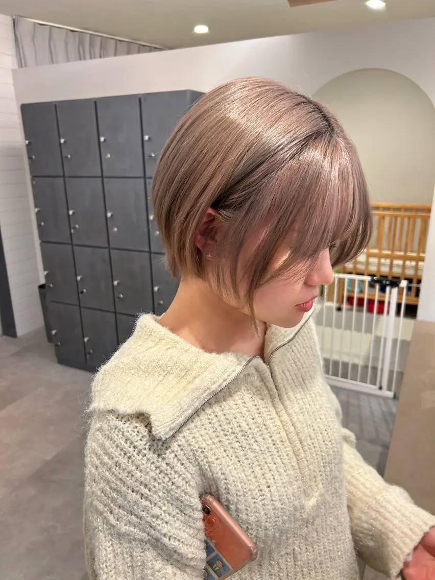 ショート 神谷 凪のヘアスタイル