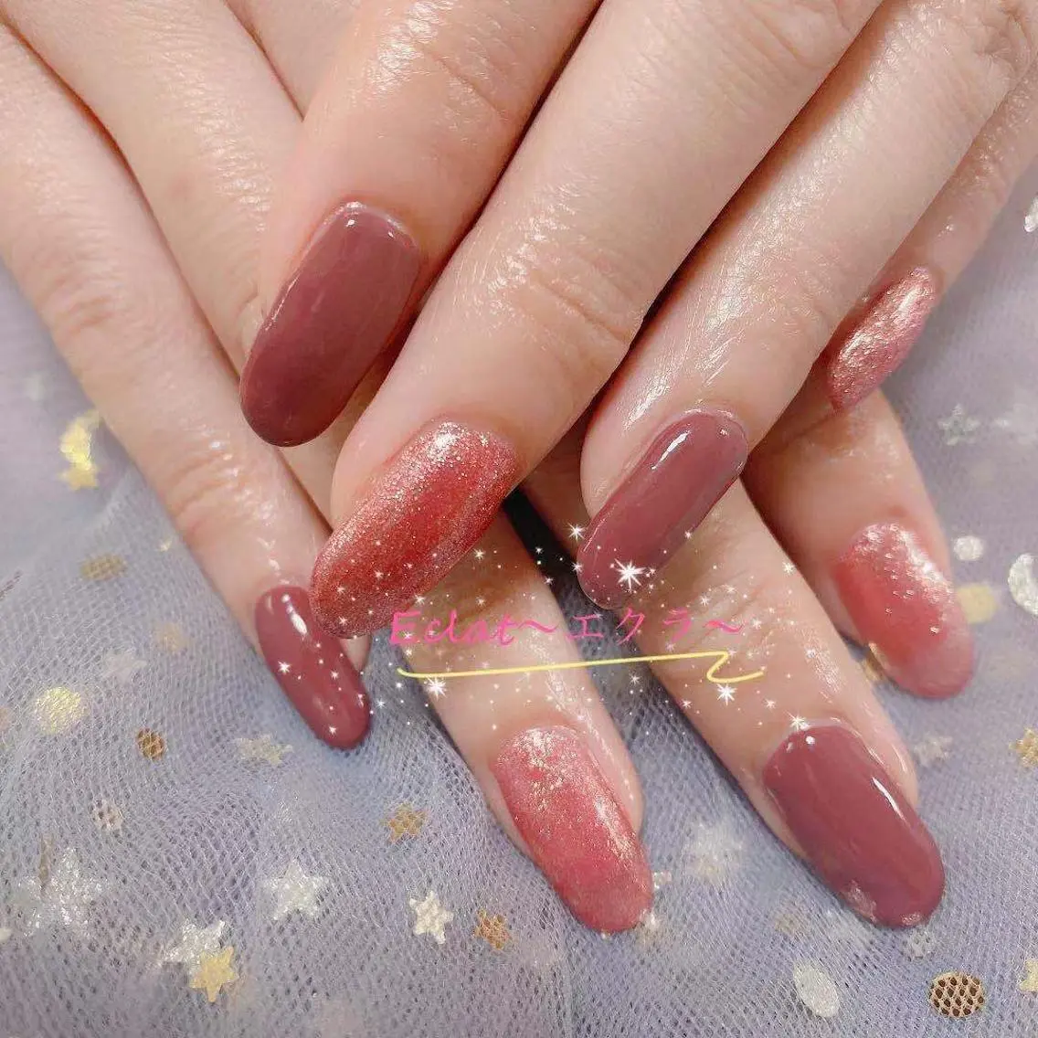 ネイル ハンドネイル ネイルサロン エクラ 🌹【スカルプ専門】のネイルデザイン