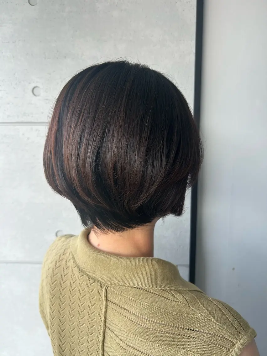 ショート カット 盛本 彩乃のヘアスタイル