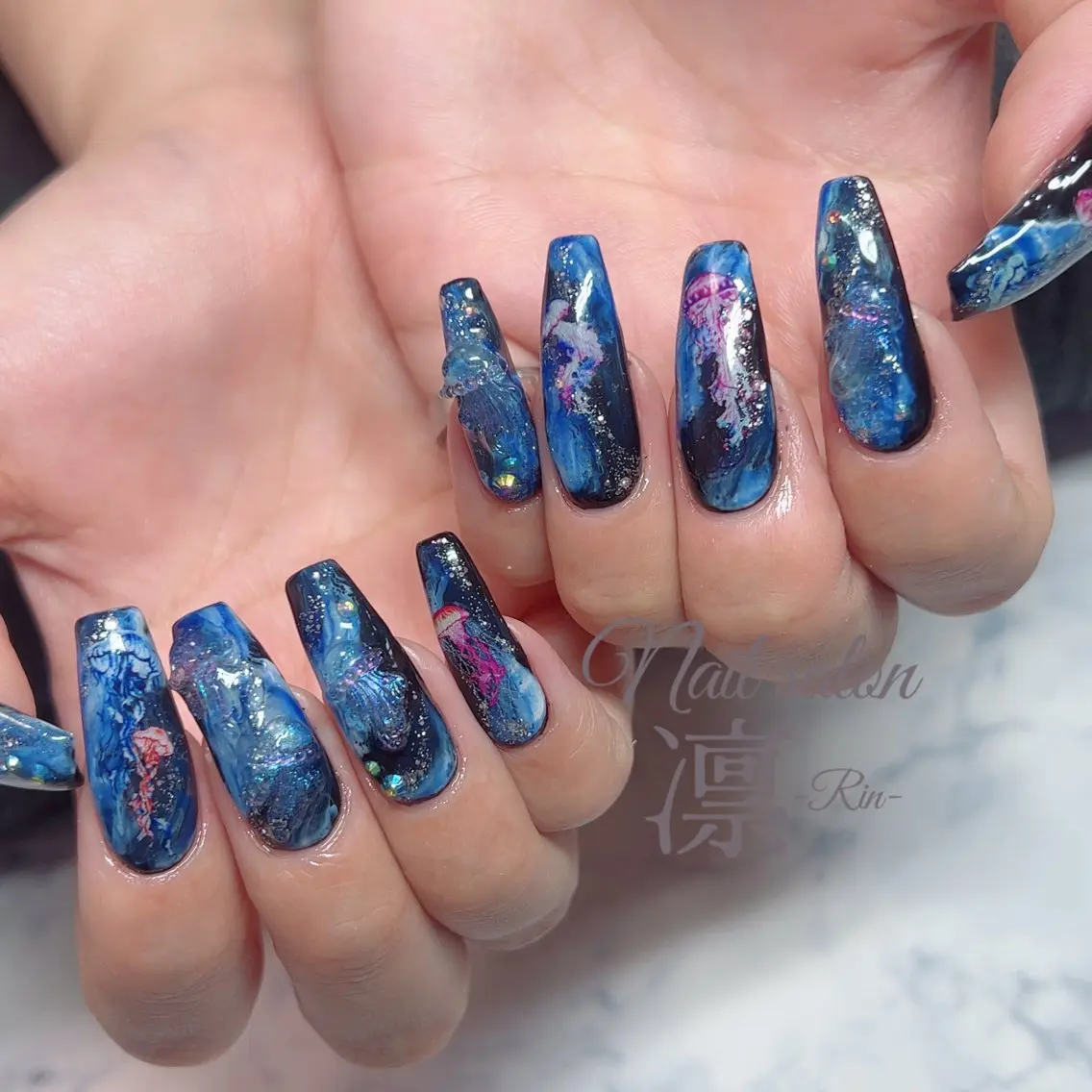 ネイル 持ち込み private salon凛のネイルデザイン