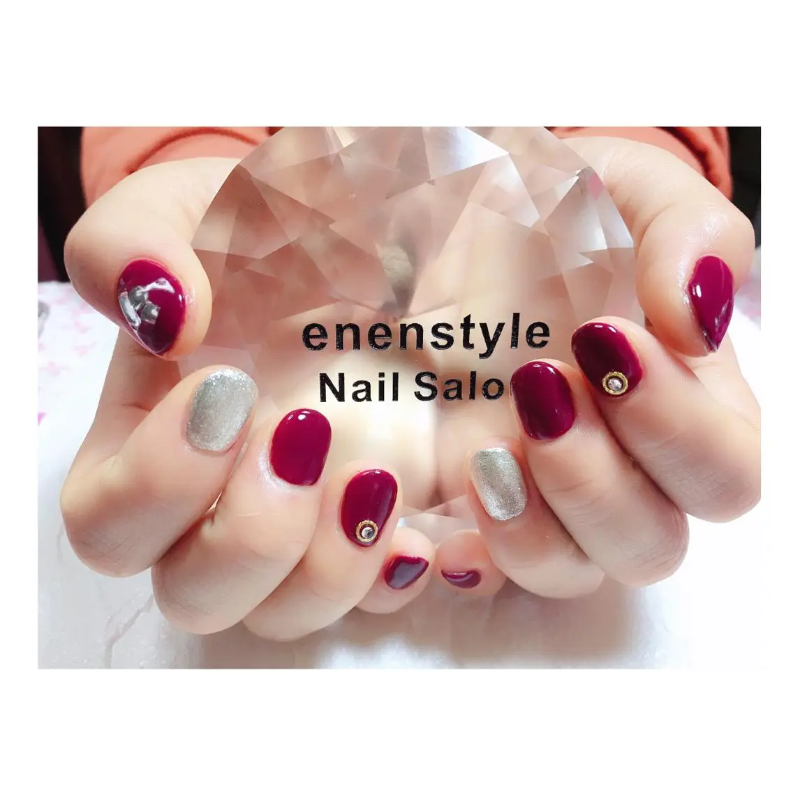 ショート ネイル アートネイル ジェルネイル ラメ(グリッター) ニュアンスネイル オフィスネイル ハンドネイル 🐾enen style 🐾のネイルデザイン