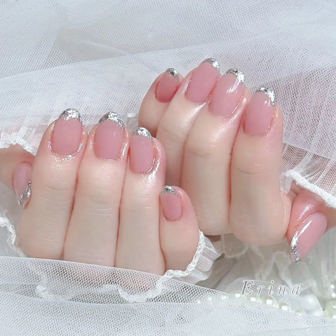 ネイル Erina🐱 フィルイン💅パラのネイルデザイン