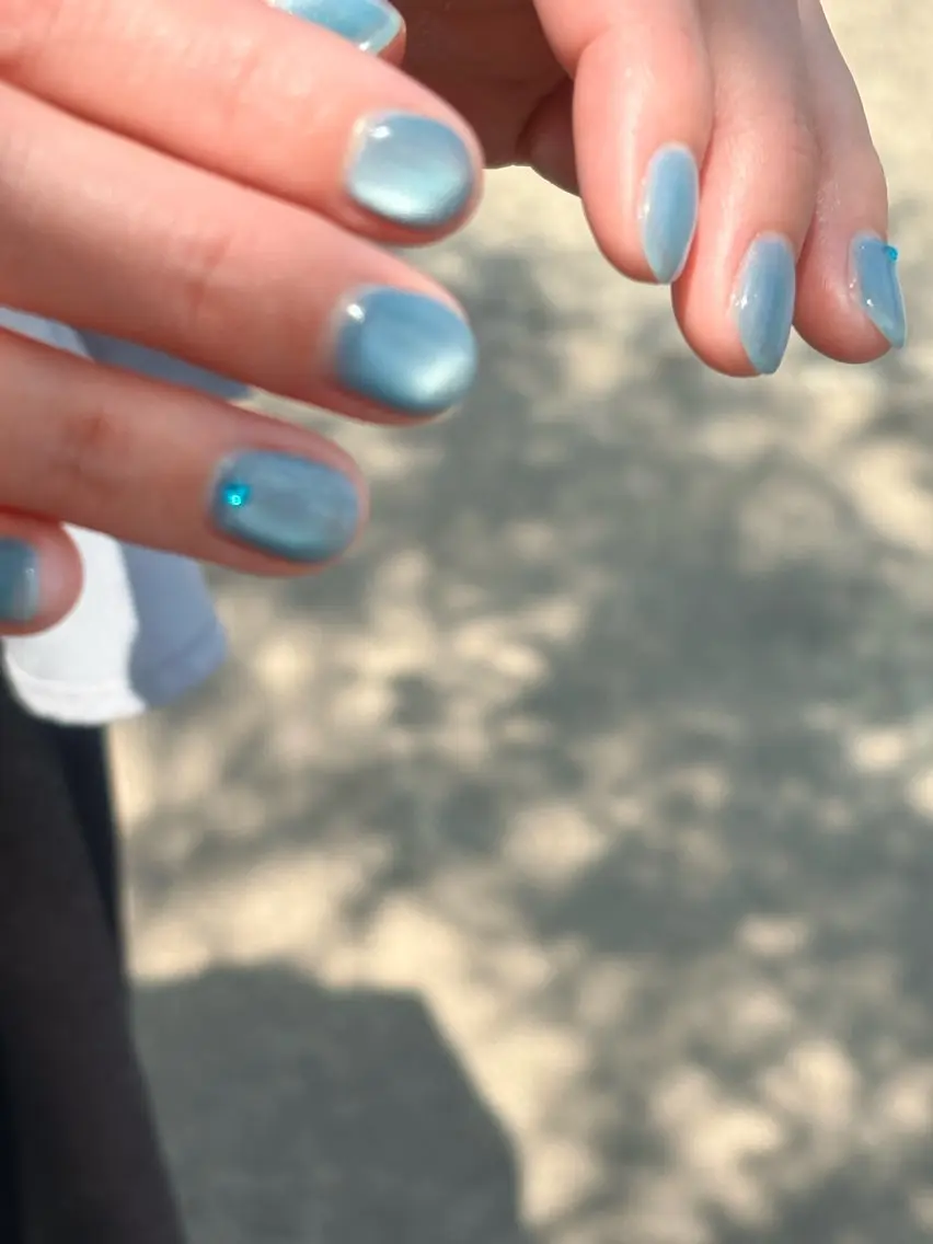 ネイル 水色 SUU nailのネイルデザイン
