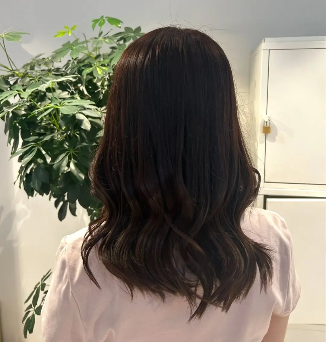 セミロング ︎︎︎︎☁schon カリン ︎︎☁のヘアスタイル