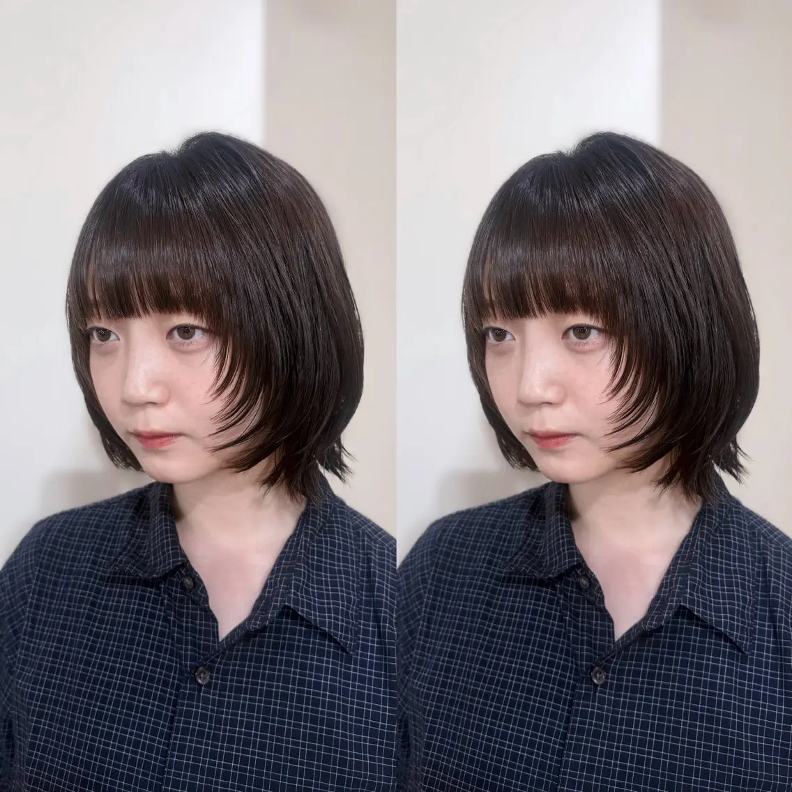 ショート ボブ 顔まわりレイヤー 顔周りカット レイヤーカット 似合わせカット カット 🎀艶カラー/ヘアメ しおり🎀のヘアスタイル