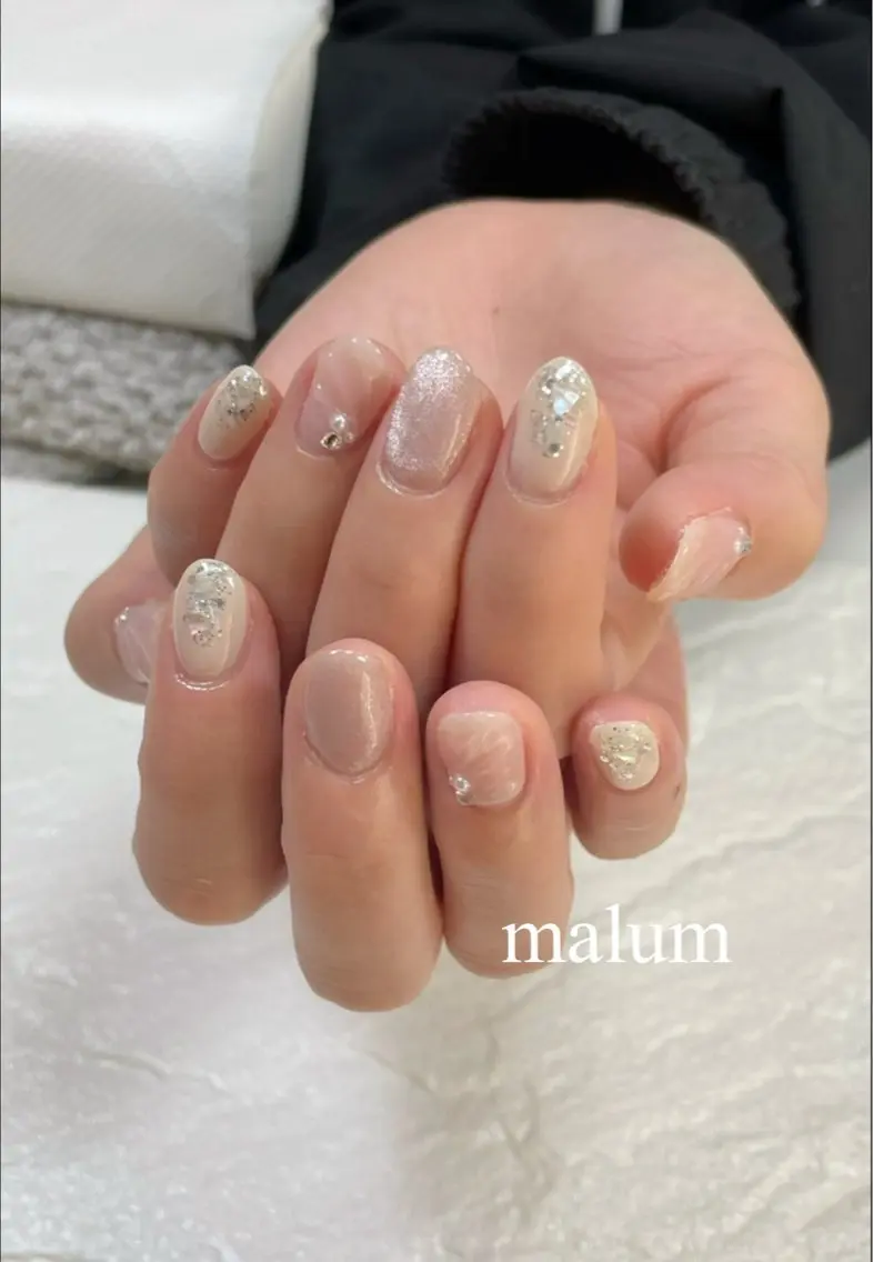 ネイル ハンドネイル malum nailのネイルデザイン