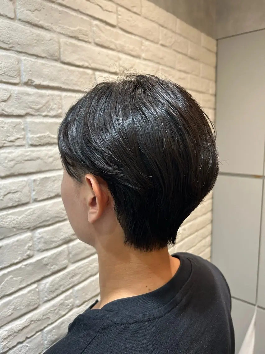 メンズ メンズ韓国風 マッシュ alotta 可児のヘアスタイル