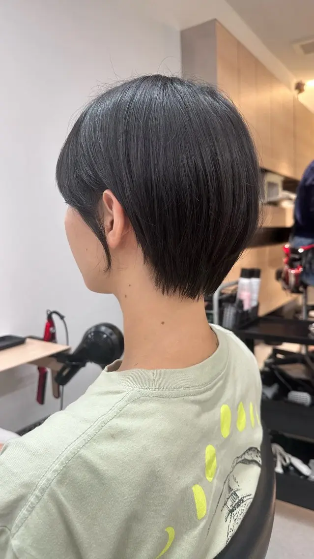 ショート ショートヘア あいこ/ハンサムショ ート無料/蔵前🌷のヘアスタイル