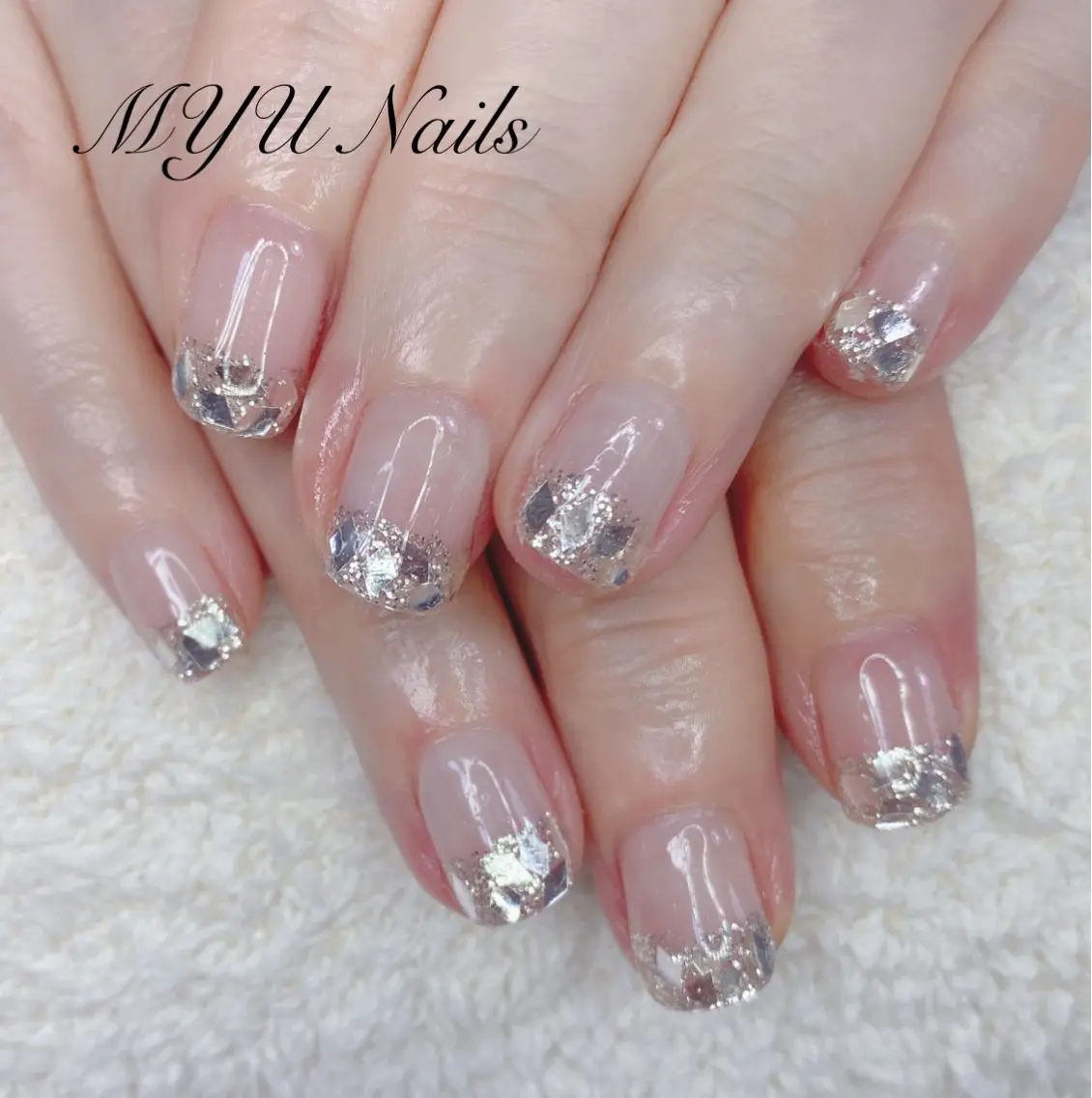 ネイル ニュアンスネイル🌈 MYU Nailsのネイルデザイン