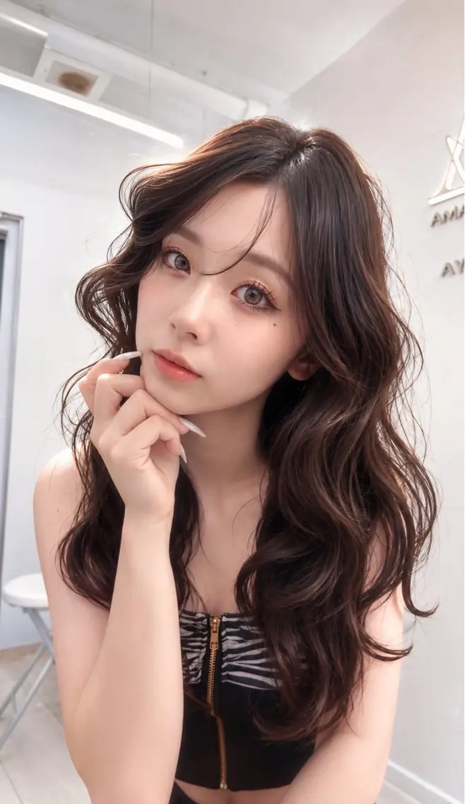 🪄🎀韓国風巻き髪モデル募集🎀🪄➕シャンプー➕トリートメントの写真