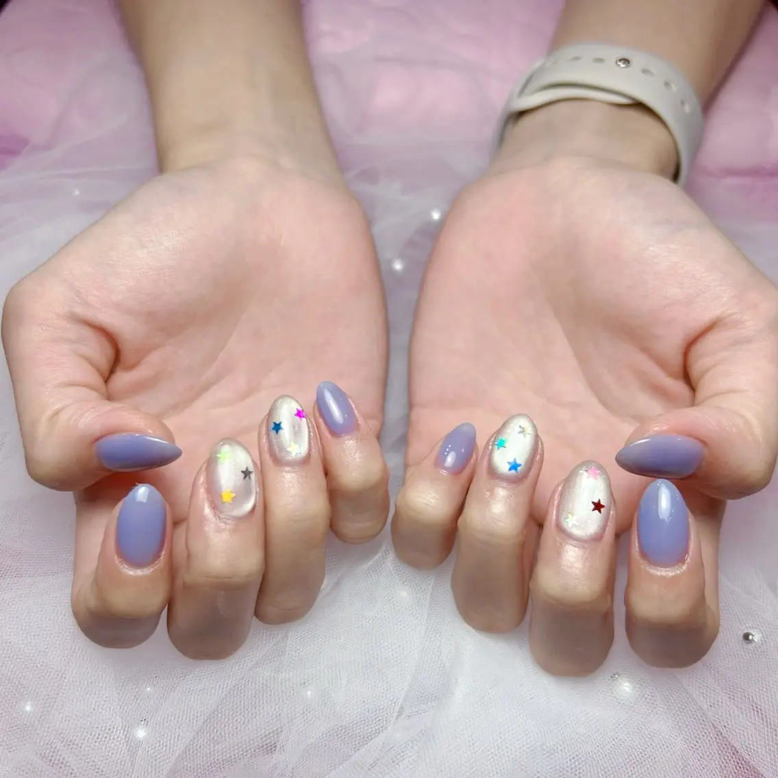 ネイル ハンドネイル Jr.ネイリスト🤍 【Alissa】新栄のネイルデザイン