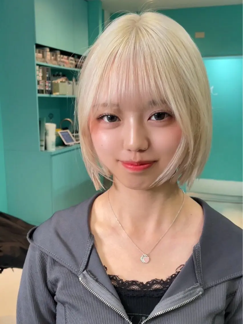 ショート カラー カット ヘアカラー トリートメント 🫧ショート/ボブ 池袋西口・泡渕✂️のヘアスタイル