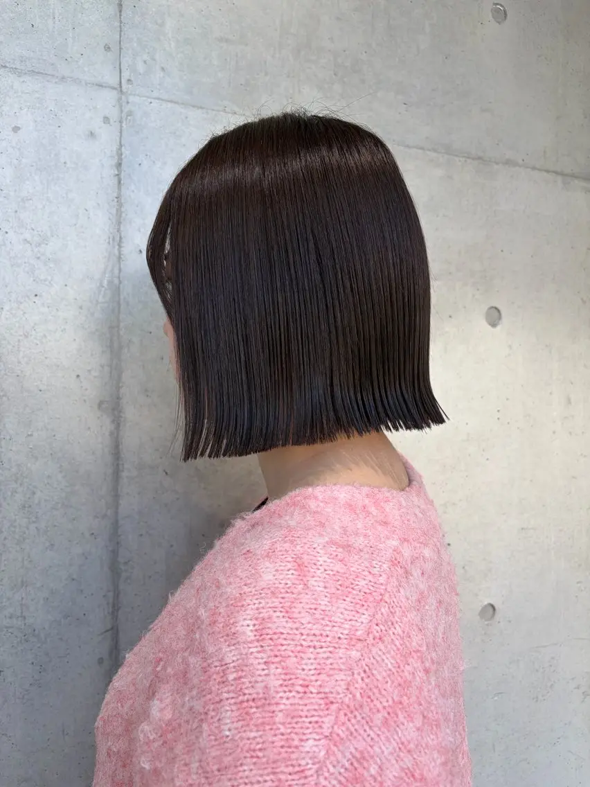 ショート カラー ヘアアレンジ カット ヘアカラー トリートメント ボブ艶モテカラー🫧 カリンのヘアスタイル