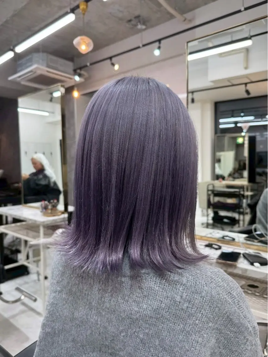 セミロング カラー 🎀推しカラー🎀 Harunaのヘアスタイル