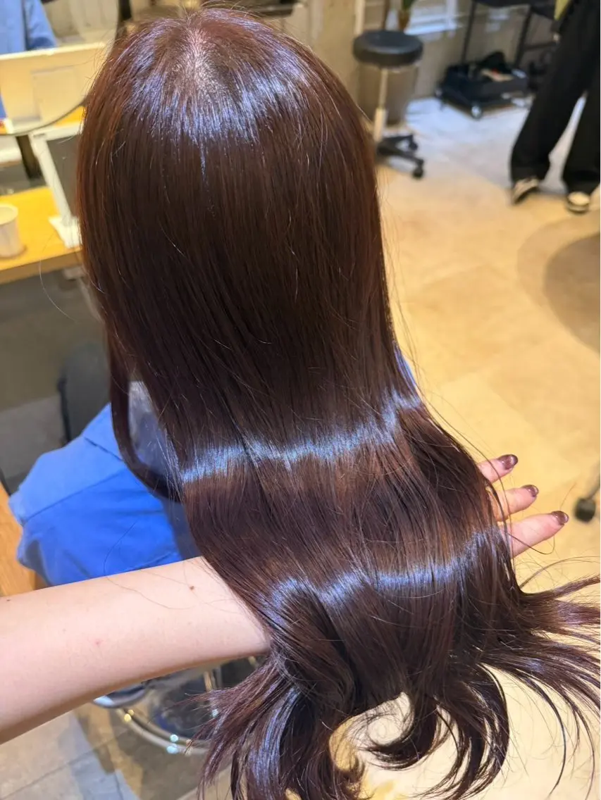 ｢髪質改善ボンドカラー｣ボンドカラー＋ベーストリートメントの写真