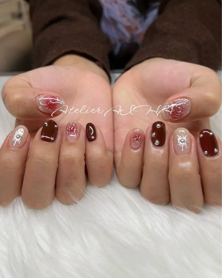 ショート アトリエAIHA★ フィルイン推奨サロンのネイルデザイン