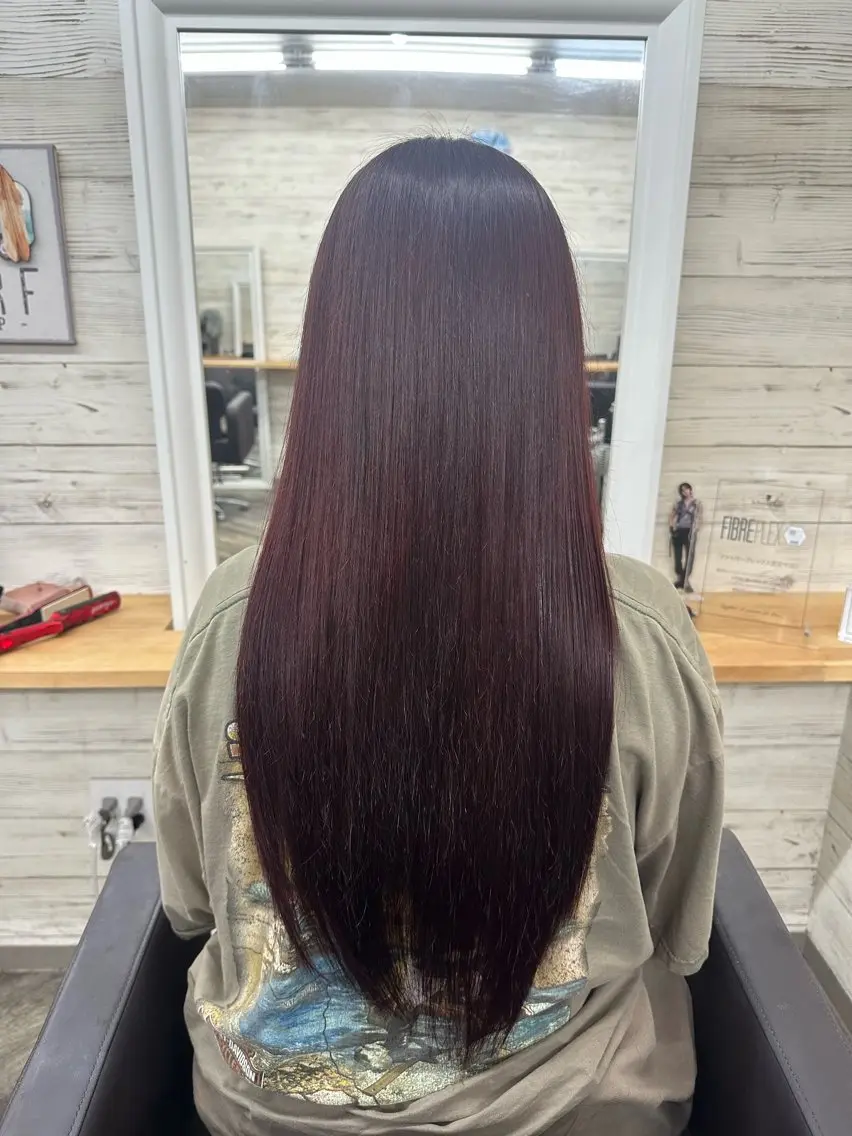 カラー ヘアカラー トリートメント 石山 優花のヘアスタイル