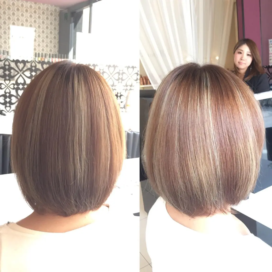 カラー アッシュ ハイライトカラー メンズ特化美容師 カラー専門ぺーターのヘアスタイル