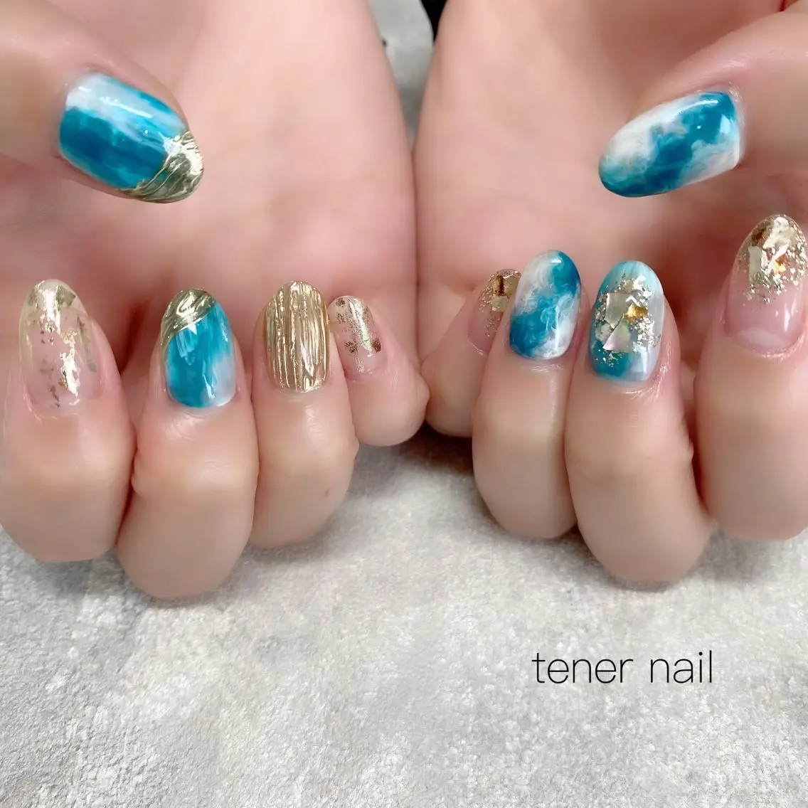 ネイル ニュアンスネイル テネルネイル tener nailのネイルデザイン
