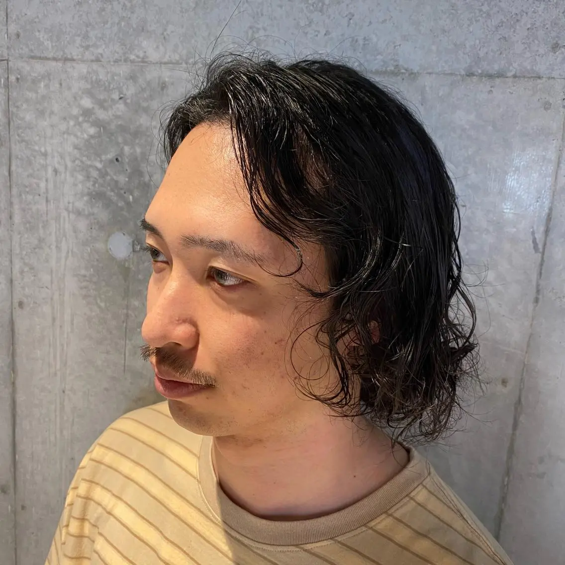 メンズ メンズパーマ カット パーマ ナチュラル特化 低価格/ＪＯのヘアスタイル