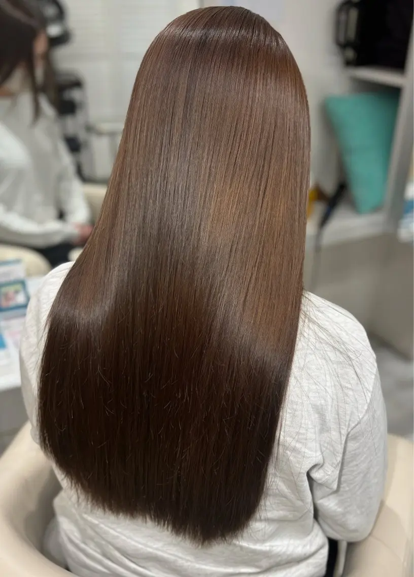ロング トリートメント ヘアカラー Lee Horie / Ayahaのヘアスタイル