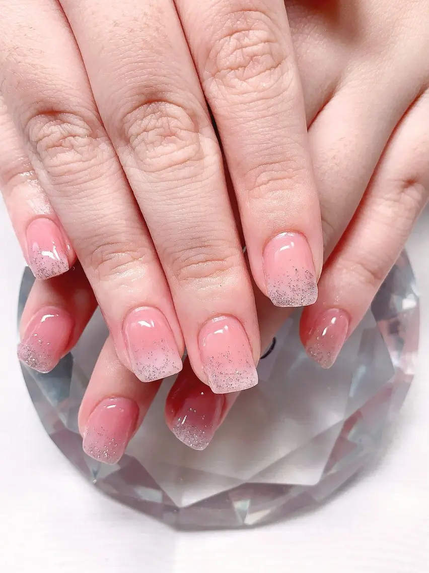 ネイル ラメ(グリッター) Cute Tips nailのネイルデザイン